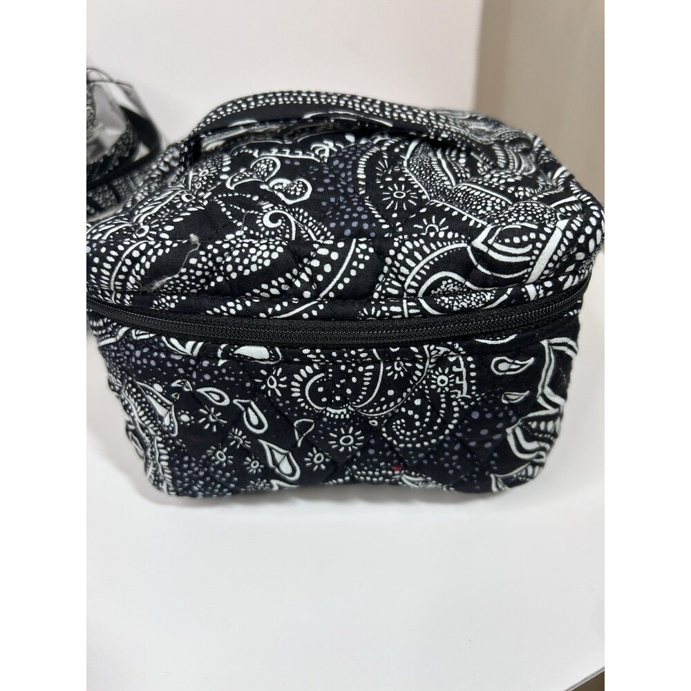 Vera Bradley 3 Pc Cosmetic Set Organizer Makeup Bag Stellar Paisley Mfg $75 NWT - Picture 7 of 8